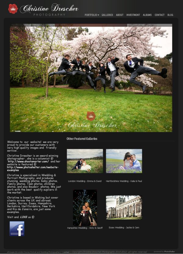 Photography Website Builder