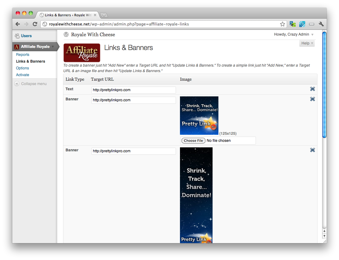 WordPress affiliate program plugin